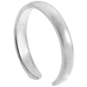 Silver Classic Toe Ring