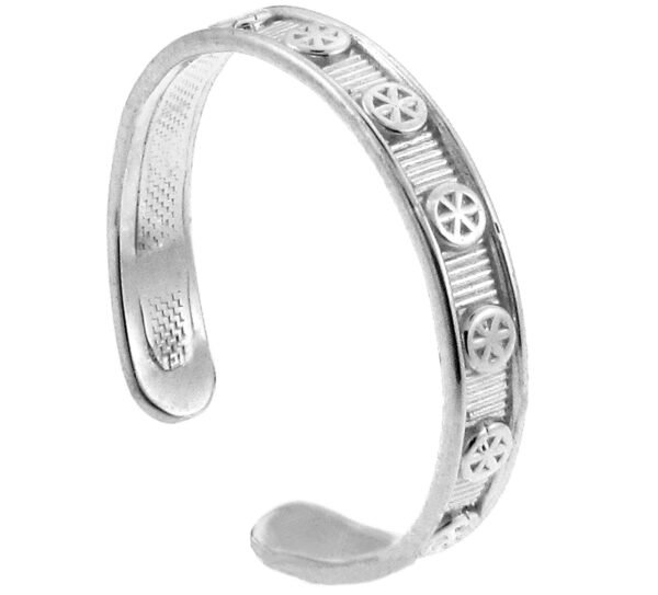 Silver Circular Toe Ring