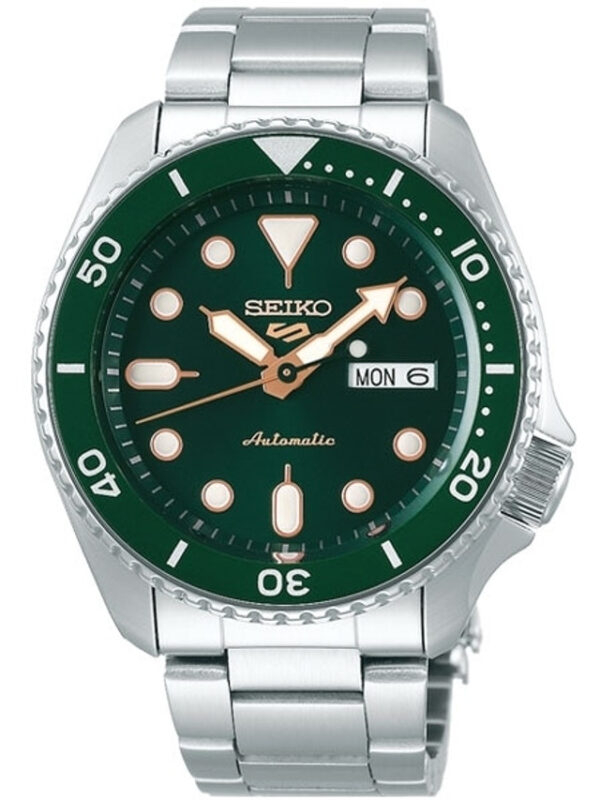 Seiko 5 SRPD63 - Sports Automatic Watch with Green Dial - Image 3