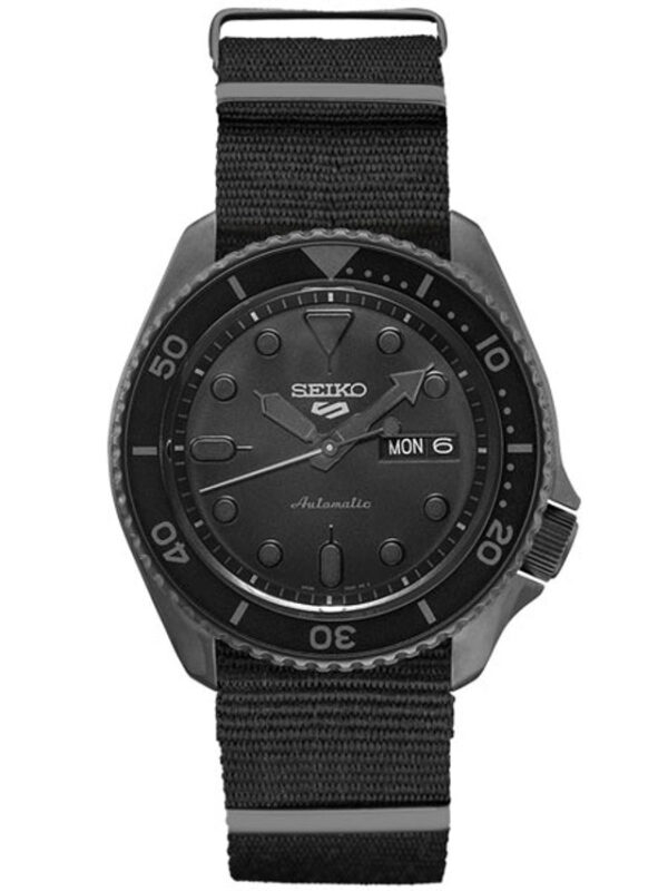 SRPD79 Seiko 5 Sports Automatic Black Dial Men's Watch - Image 2