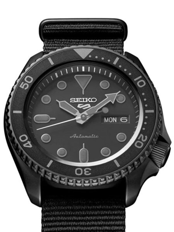 SRPD79 Seiko 5 Sports Automatic Black Dial Men's Watch