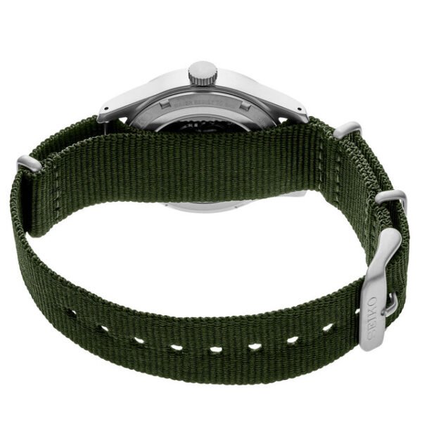 Seiko 5 SRPG33 - Sports Automatic Watch with Green Textured Dial - Image 3