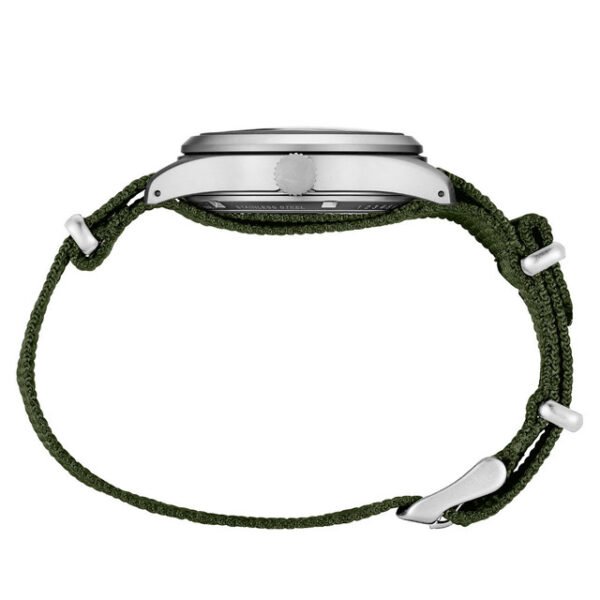 Seiko 5 SRPG33 - Sports Automatic Watch with Green Textured Dial - Image 4