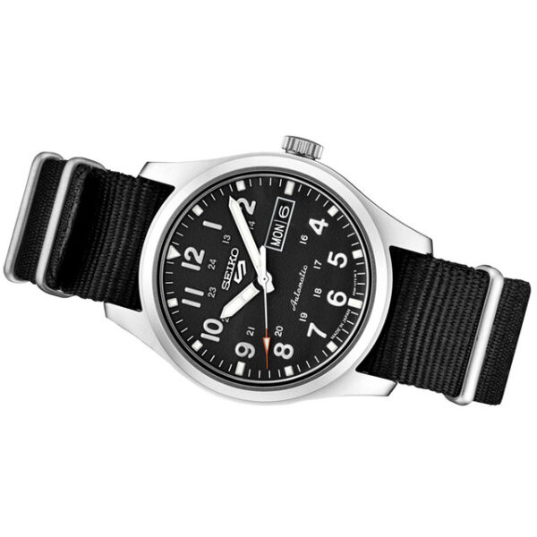 Seiko 5 SRPG37 - Sports Automatic Watch with Black Dial - Image 2