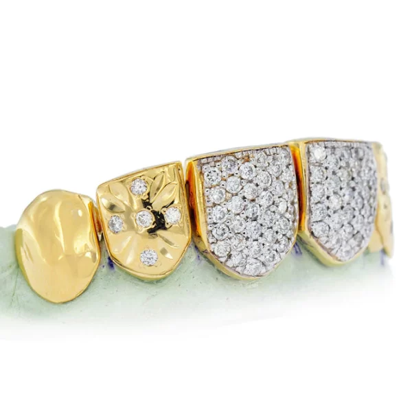 18k Individual 6 Teeth Grillz - Image 2