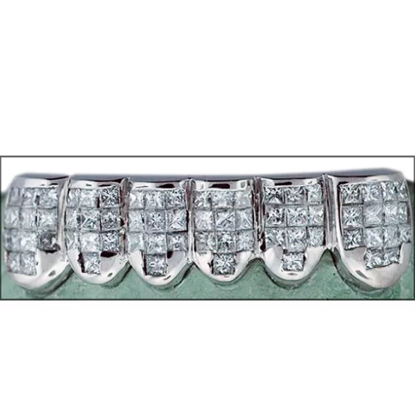 All White Princess Cut Invisible Set