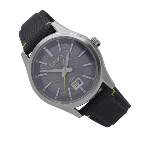 Seiko SUR543 - Quartz Grey Dial Men's Watch - Image 2