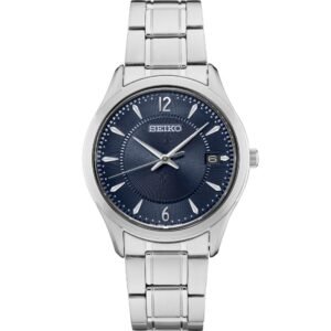 SUR419 Essentials Quartz Blue Dial Stainless Steel Men's Watch