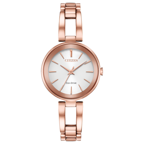 EM0633-53A Axiom Silver Dial Ladies Watch