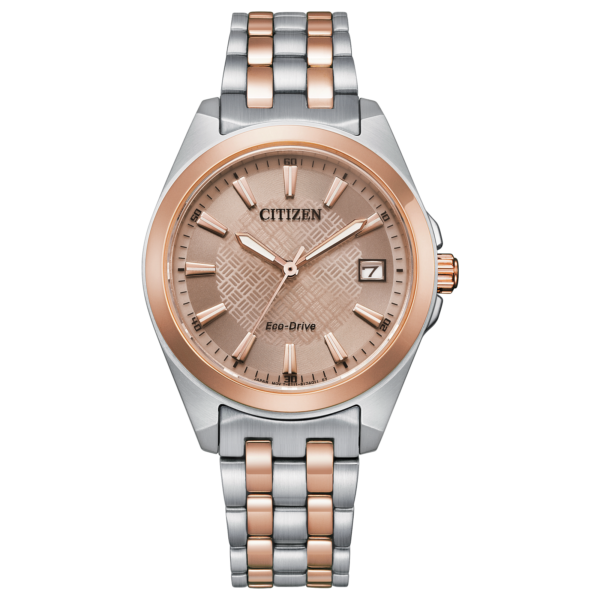 EO1226-59X Citizen Eco Drive Corso Ladies 2-Tone Stainless Steel Watch