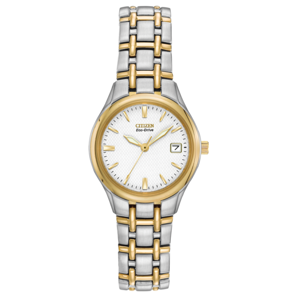 EW1264-50A Citizen Eco-Drive Ladies Two-Tone Gold & Stainless Steel Watch