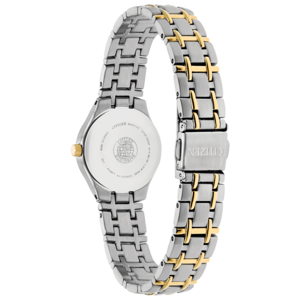 EW1264-50A Citizen Eco-Drive Ladies Two-Tone Gold & Stainless Steel Watch - Image 2