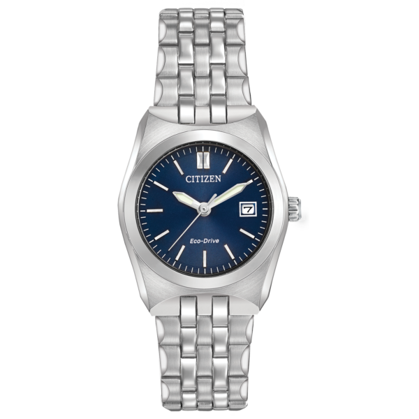 EW2290-54L Citizen Eco-Drive Corso Watch Women 27mm Blue DIal Steel