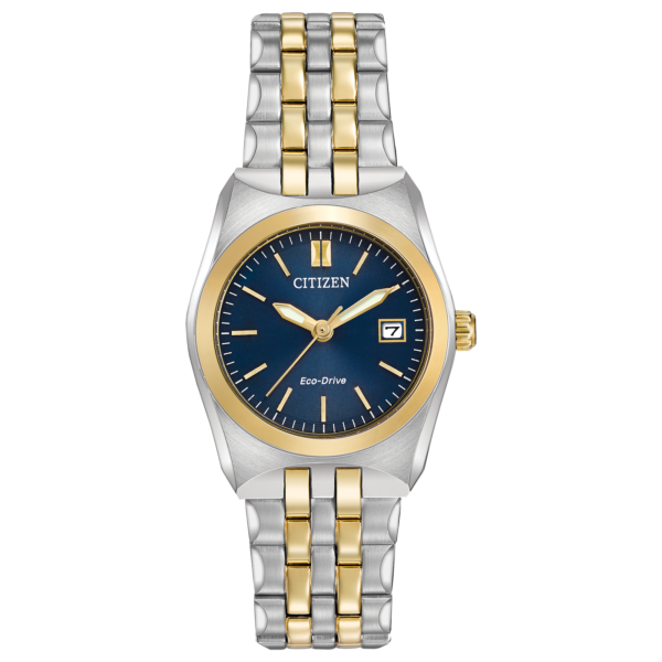 EW2294-53L Citizen Corso Eco-Drive Blue Dial Two-tone Ladies Watch