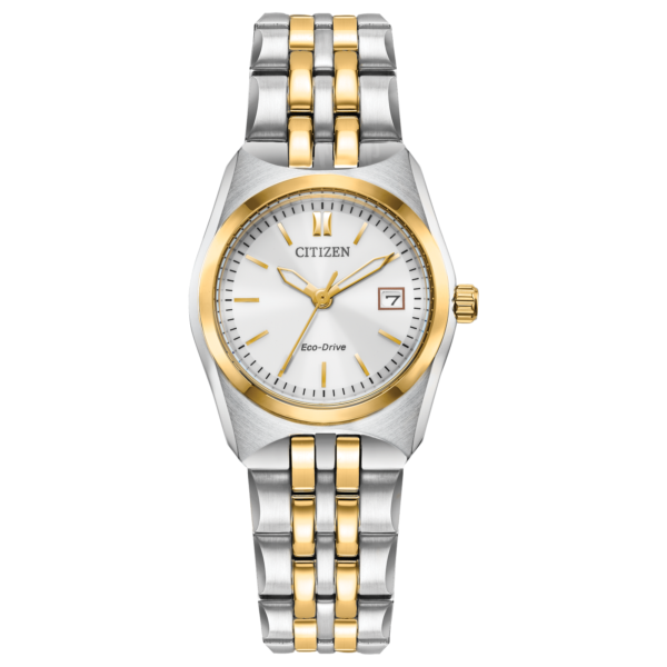 EW2299-50A Citizen Women's Eco-Drive Corso Classic Stainless Steel Watch