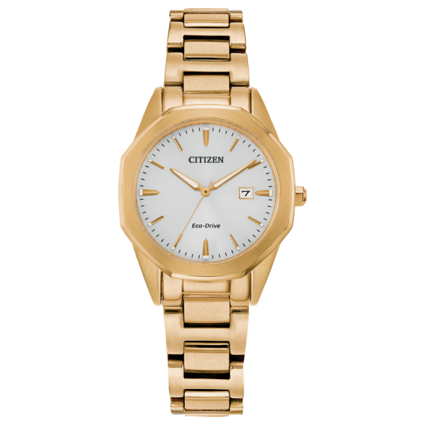 EW2582-59A Citizen Eco-Drive Silver Dial Ladies Watch