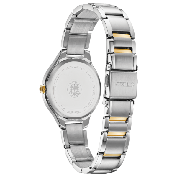 FE2104-50A Citizen Eco-Drive Women's Corso Diamond Accents Two-Tone 29mm - Image 2