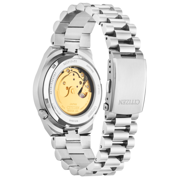 NJ0150-56Z Citizen Tsuyosa Automatic Men's Stainless Steel Yellow Dial Watch - Image 2