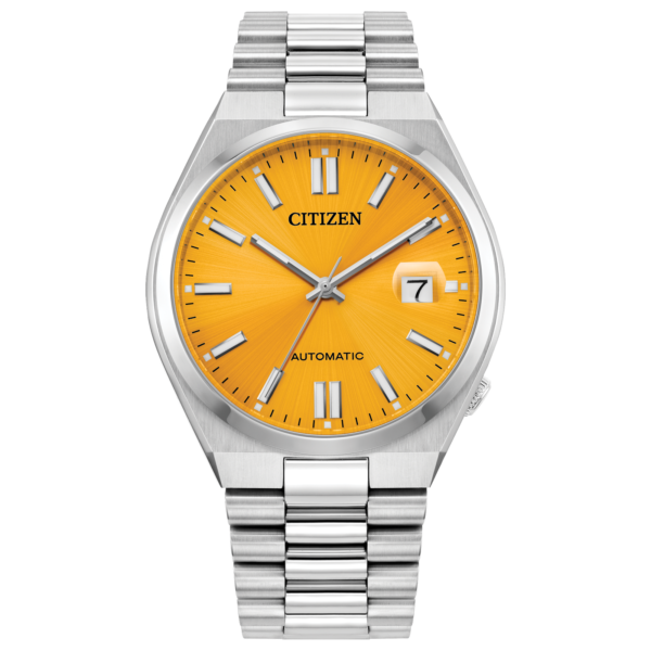 NJ0150-56Z Citizen Tsuyosa Automatic Men's Stainless Steel Yellow Dial Watch