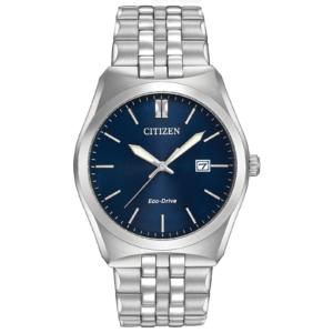 Citizen Eco-Drive Men’s Stainless Steel Bracelet Watch – BM7330-59L