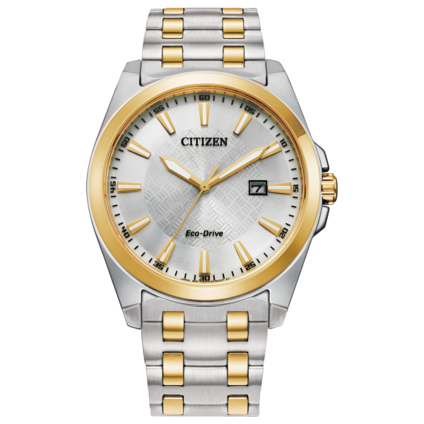 Citizen Corso Peyten Men’s Eco Two Tone Steel 41mm Sapphire Watch BM7534-59A