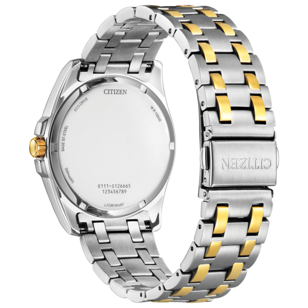 Citizen Corso Peyten Men’s Eco Two Tone Steel 41mm Sapphire Watch BM7534-59A