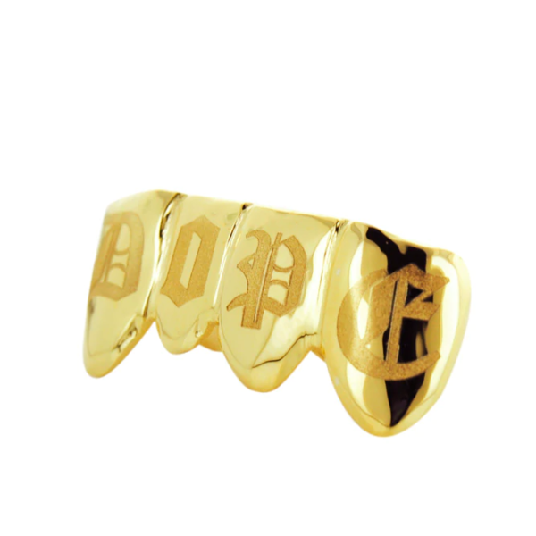 4 Engraved Teeth - Image 2