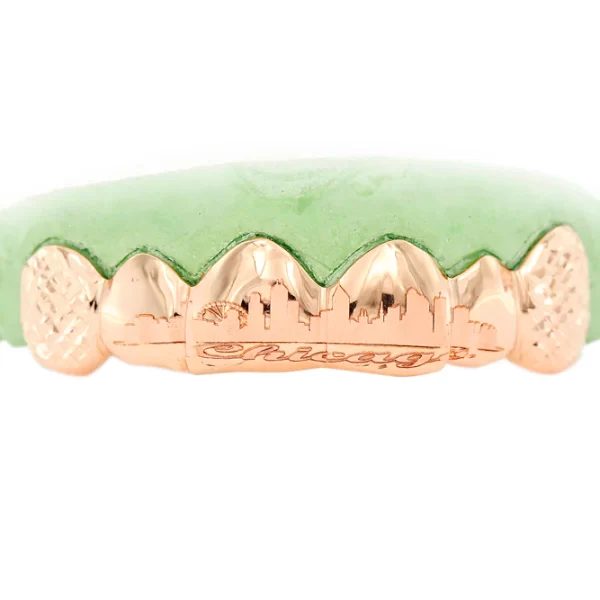 Engraved Teeth Grillz