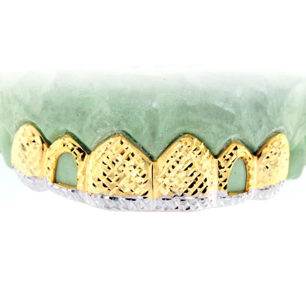 6 Teeth Diamond Cut Grill