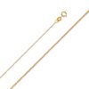 14K Yellow Gold 0.5mm Box Chain