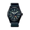 Seiko 5 Sports Automatic GMT Field Watch with Black Case and Dial #SSK025