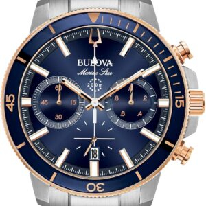 98B301 Bulova Marine Star Chronograph Quartz Men's Watch