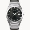 Bulova Classic Black Dial Stainless Steel Men's Watch 96B149