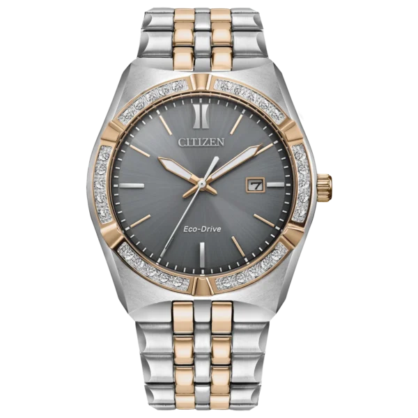 BM7646-55H Citizen Corso Diamond Gray Dial Men's Watch