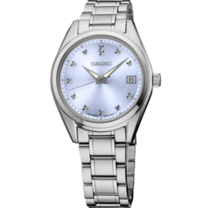 SUR581 Seiko Diamonds Quartz Blue Dial Ladies Watch