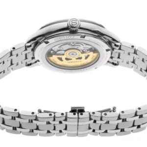 SRPF53 Seiko Men's Presage Automatic Stainless Case Blue Steel Band Watch