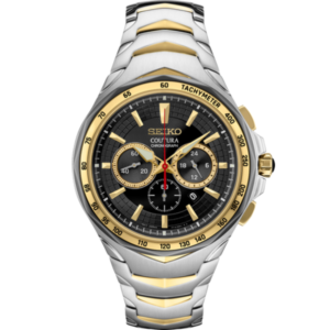 SRWZ26 Seiko Men's Coutura Chronograph Two-Tone Watch