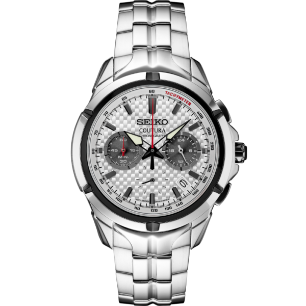 SSB433 Seiko Coutura Quartz Chronograph Silver Dial Men's Watch