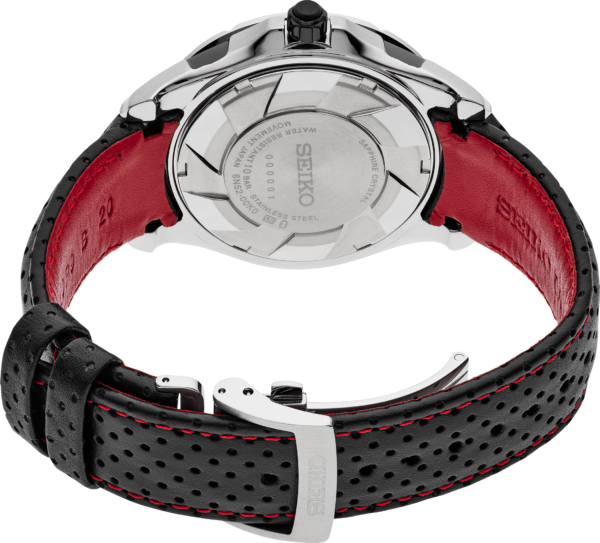 Seiko SUR567 Coutura Stainless Steel Red Dial Men's Watch - Image 2