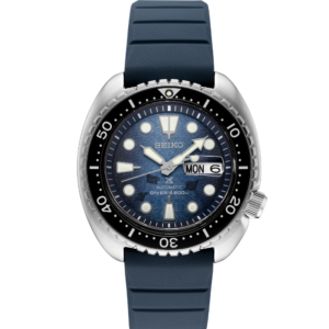 Seiko Prospex SRPF77 Automatic Blue Dial Blue Silicone Strap Men’s Watch