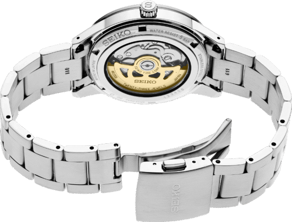 Seiko Presage SRPG05 Automatic Men’s Watch – Blue Dial, Stainless Steel