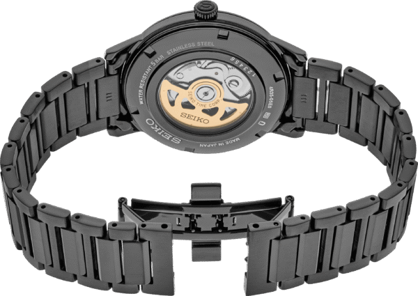 SRPJ15 Seiko Presage Automatic Black Dial Men's Watch - Image 2