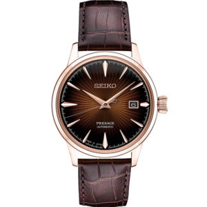 SRPB46 Seiko Presage Automatic Brown Leather Case Men’s Watch