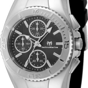 Techomarine Women's TM-124033 Cruise Original Quartz Chronograph Black Dial Watch
