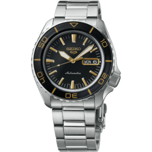 Seiko SRPK99 5 Sports Men's Black Dial Automatic Watch