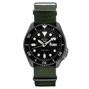 SRPD91 Seiko 5 Sports Textured Black Dial Automatic Men's Watch
