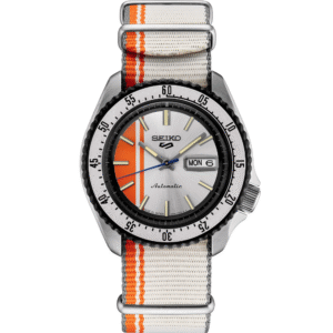 Seiko SRPK73 5 Sports Automatic Silver Dial Men's Watch