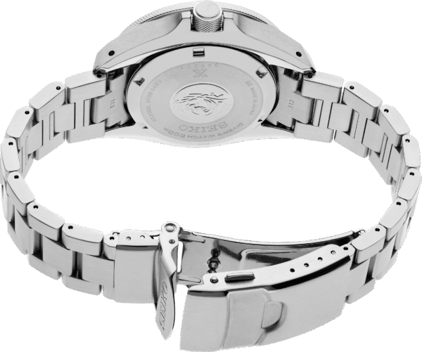 SRPL11 Seiko Prospex Samurai Diver Red Dial Stainless Steel Watch - Image 2