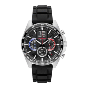 SSB347 Seiko Essentials Chronograph Black Dial Men's Watch