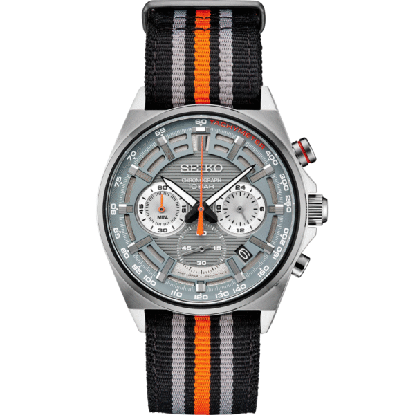 Seiko SSB403 Essentials Chronograph Quartz Grey Dial Men's Watch
